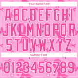 Custom Pink White 3D Pink Ribbon Breast Cancer Awareness Month Women Health Care Support Authentic Baseball Jersey