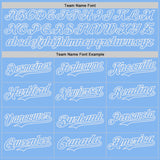 Custom Light Blue White-Royal Two Tone USA Flag Sleeves Stars and Stripes Authentic Baseball Jersey