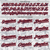Custom White Navy Gray-Red Geometric Cyber Starburst Authentic Baseball Jersey