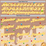 Custom Caramel Brown Cream-Gold Ice Cream Waffle Foodie Dessert Performance T-Shirt
