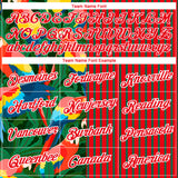 Custom Fire Red Kelly Green-White 3D Tropical Hawaii Palm Leaves And Animal Parrot Performance T-Shirt