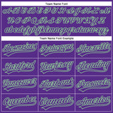 Custom Purple Pea Green 3D Pattern Design Champion Trophy Authentic Baseball Jersey