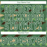 Custom Kelly Green White 3D Pattern Design Fishing Fish Hook Performance T-Shirt