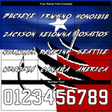 Custom Royal Black-Red 3D Texas Flag And Fish Hook Fishing Sports Pullover Sweatshirt Hoodie