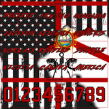 Custom Black Red-White 3D American Flag And Fish Hook Fishing Sports Pullover Sweatshirt Hoodie