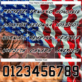 Custom Black White 3D American Flag And Deer Hunting Sports Pullover Sweatshirt Hoodie