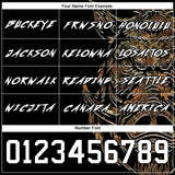 Custom Camo White-Black 3D Wild Boar Hunting Sports Pullover Sweatshirt Hoodie