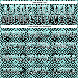 Custom Stitched Ice Blue Black-White 3D Pattern Design Geometric Gradient Square Shapes Sports Pullover Sweatshirt Hoodie