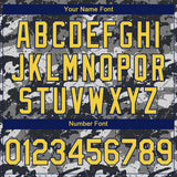 Custom Camo Yellow-US Navy Blue 3D Colombia Colombian Flag Sports Pullover Sweatshirt Salute To Service Hoodie