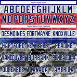 Custom Camo Royal-White 3D Costa Rica Costa Rican Flag Sports Pullover Sweatshirt Salute To Service Hoodie