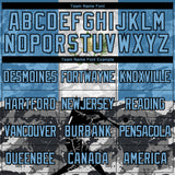 Custom Camo Light Blue-Black 3D Guatemala Guatemalan Flag Sports Pullover Sweatshirt Salute To Service Hoodie