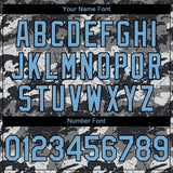 Custom Camo Light Blue-Black 3D Guatemala Guatemalan Flag Sports Pullover Sweatshirt Salute To Service Hoodie