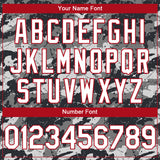 Custom Camo White-Fire Red 3D Canada Canadian Flag Sports Pullover Sweatshirt Salute To Service Hoodie