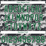 Custom Camo Kelly Green-White 3D Suriname Surinamese Flag Sports Pullover Sweatshirt Salute To Service Hoodie