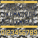 Custom Camo Yellow-Navy 3D Barbados Barbadian Flag Sports Pullover Sweatshirt Salute To Service Hoodie