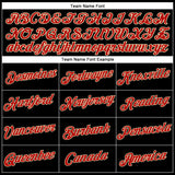 Custom Stitched Black Red-Cream Funny Christmas 3D Sports Pullover Sweatshirt Hoodie