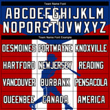 Custom Red Royal-Black 3D Puerto Rico Puerto Rican Flag Sports Pullover Sweatshirt Hoodie