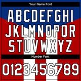 Custom Red Royal-Black 3D Puerto Rico Puerto Rican Flag Sports Pullover Sweatshirt Hoodie