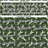 Custom Olive White-Black 3D Pattern Design Tool Wrench Labor Day Performance T-Shirt