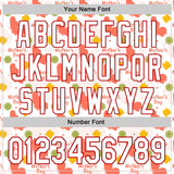 Custom White Red 3D Pattern Design Mother's Day Love Authentic Baseball Jersey