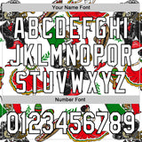 Custom White Black 3D Mexican Festival Skull Cinco de Mayo Authentic Baseball Jersey