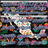 Custom Black Navy-White 3D Mexico Map With Tropical Plant And Animal Authentic Baseball Jersey