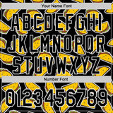 Custom Black White 3D Mexican Festival Taco Cinco de Mayo Authentic Baseball Jersey