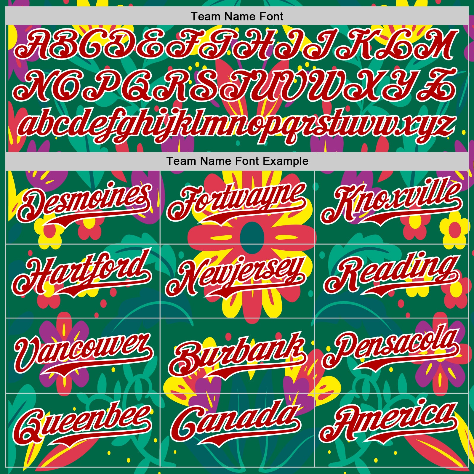 Custom Kelly Green Red-White 3D Mexican Festival Flower Cinco de Mayo Authentic Baseball Jersey