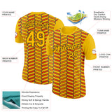 Custom Gold Orange US Navy Blue-Black 3D Esports Performance T-Shirt