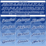 Custom Royal Light Blue-White 3D Pattern Design Gradient Square Shapes Performance T-Shirt
