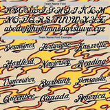 Custom City Cream Black-White 3D Pattern Design Rave Party Flame Authentic Baseball Jersey