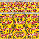 Custom Yellow Red Black-White 3D Pattern Design Rave Party Animal Snake Python Print Authentic Baseball Jersey