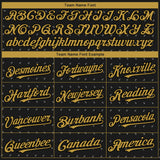 Custom Black Old Gold-Gray 3D Pattern Design Rave Party Ethnic Paisley Bandana Authentic Baseball Jersey