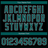 Custom Black Midnight Green-Gray 3D Philadelphia City Edition Fade Fashion Performance T-Shirt