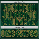 Custom Green Old Gold 3D Pattern Design Mexico Africa Sport Wear Performance T-Shirt