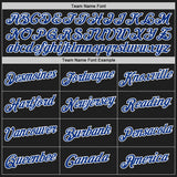 Custom Stitched Black Royal-White 3D Pattern Design Abstract Brush Stroke Sports Pullover Sweatshirt Hoodie