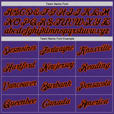 Custom Stitched Purple Black-Orange 3D Pattern Design Abstract Brush Stroke Sports Pullover Sweatshirt Hoodie