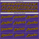 Custom Stitched Purple Black-Gold 3D Pattern Design Abstract Brush Stroke Sports Pullover Sweatshirt Hoodie