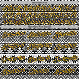 Custom Stitched White Navy-Gold 3D Pattern Design Tribal Ethnic Native American Sports Pullover Sweatshirt Hoodie