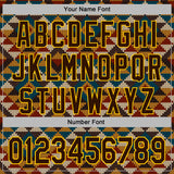 Custom Stitched Black Brown-Yellow 3D Pattern Design Tribal Ethnic Native American Sports Pullover Sweatshirt Hoodie