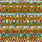 Custom Stitched Black Brown-Yellow 3D Pattern Design Tribal Ethnic Native American Sports Pullover Sweatshirt Hoodie