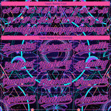 Custom Stitched Black Purple-Pink 3D Pattern Design Magic Mushrooms Over Sacred Geometry Psychedelic Hallucination Sports Pullover Sweatshirt Hoodie