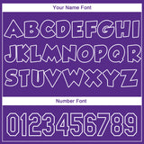 Custom Purple White 3D Skull Calavera Day Of The Dead Dia de los Muertos Sports Pullover Sweatshirt Hoodie