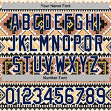 Custom Stitched Cream Navy Gray Yellow-White 3D Mexico Aztec Pattern Sports Pullover Sweatshirt Hoodie