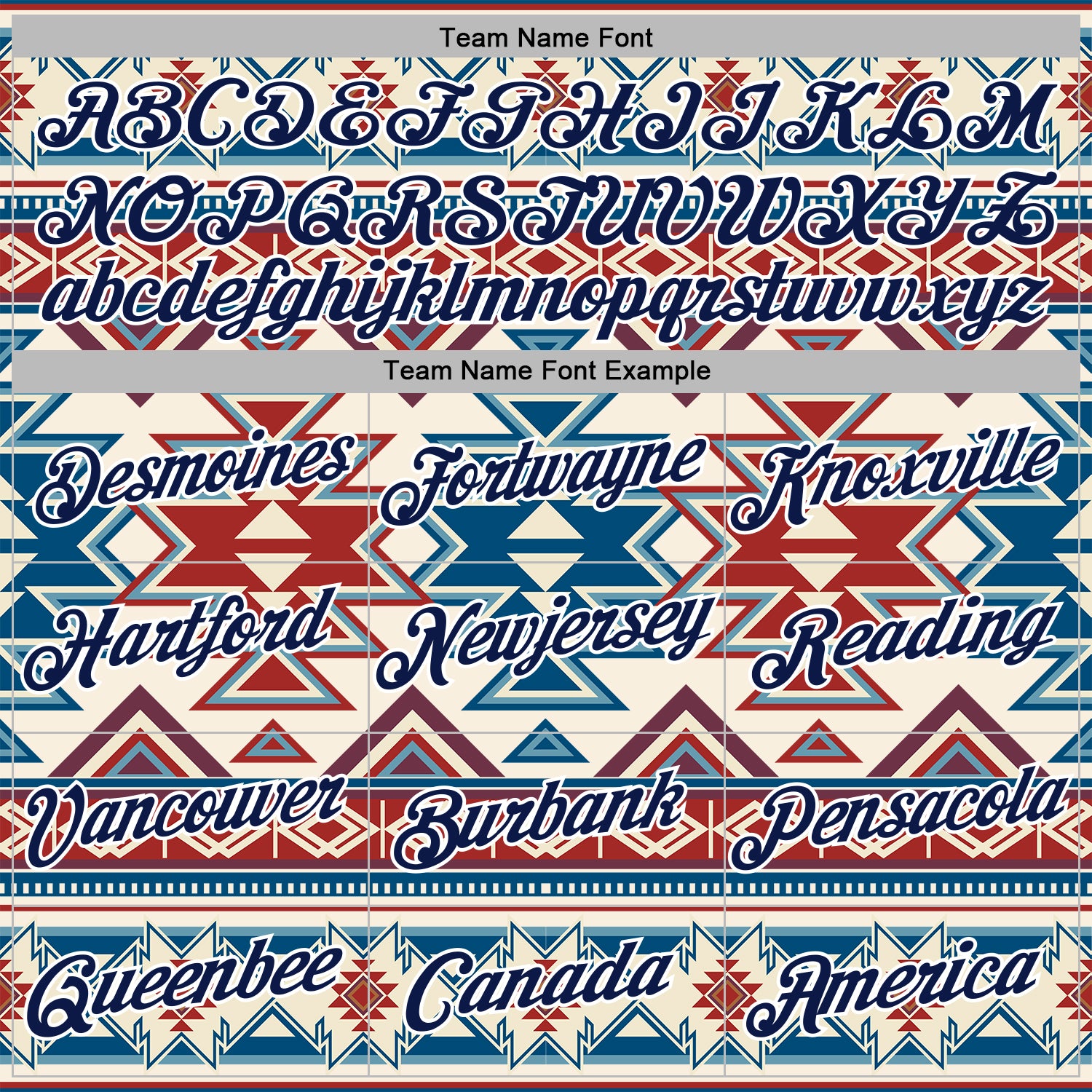 Custom Stitched Cream Navy Red Blue-White 3D Mexico Aztec Pattern Sports Pullover Sweatshirt Hoodie