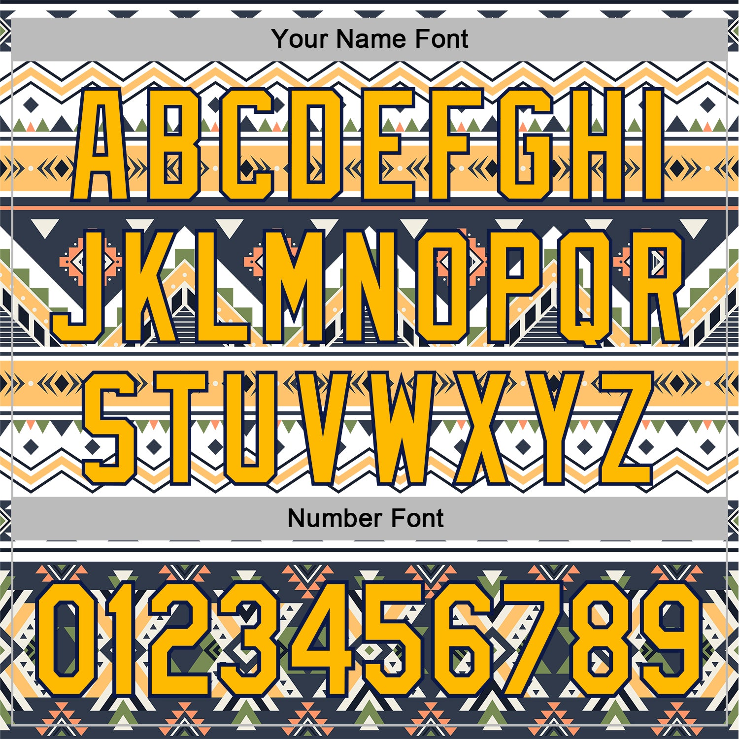 Custom Stitched White Gold Gray Green-Navy 3D Mexico Aztec Pattern Sports Pullover Sweatshirt Hoodie