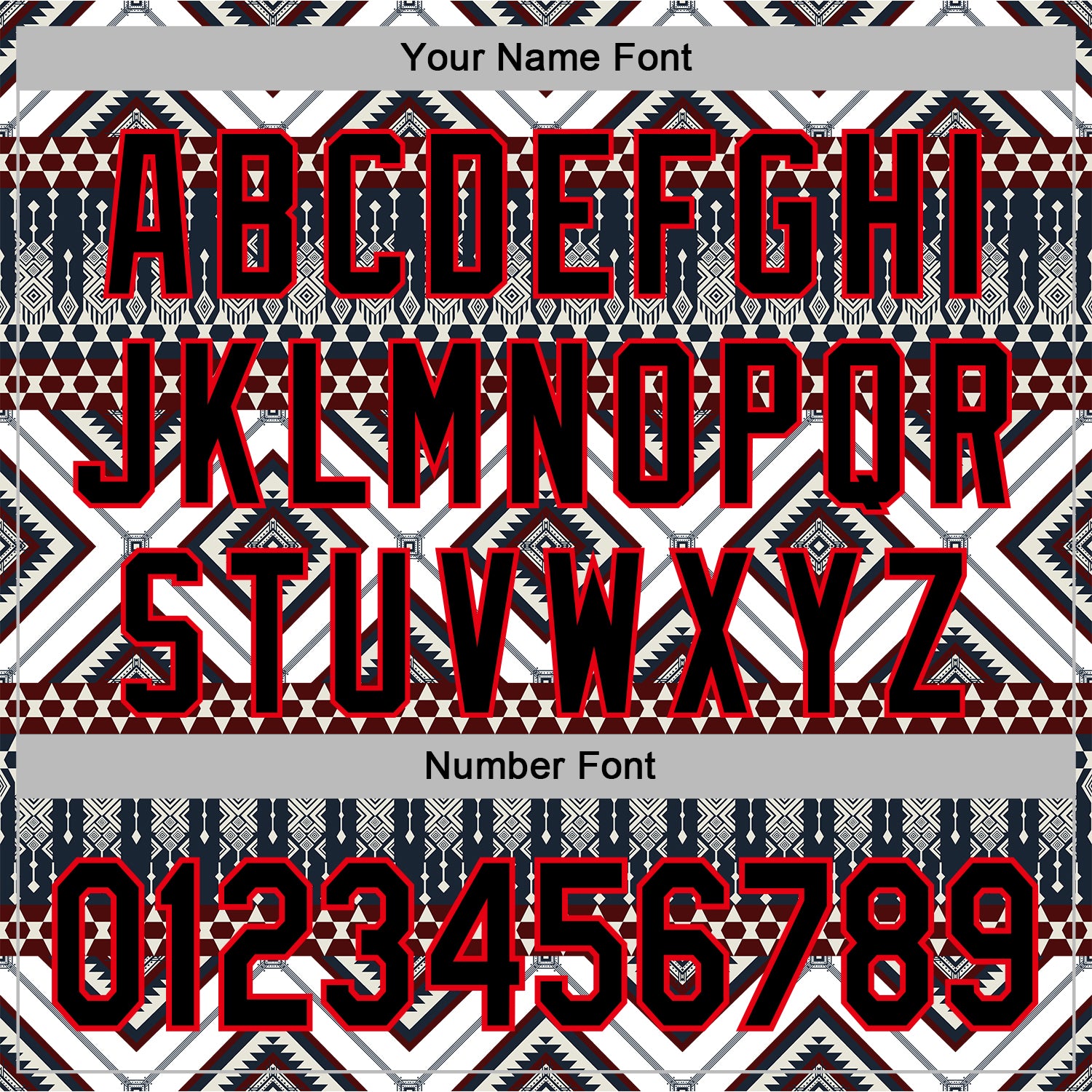 Custom Stitched White Black Gray Blue-Fire Red 3D Mexico Aztec Pattern Sports Pullover Sweatshirt Hoodie