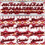 Custom Stitched White Black Orange-Fire Red 3D Mexico Aztec Pattern Sports Pullover Sweatshirt Hoodie