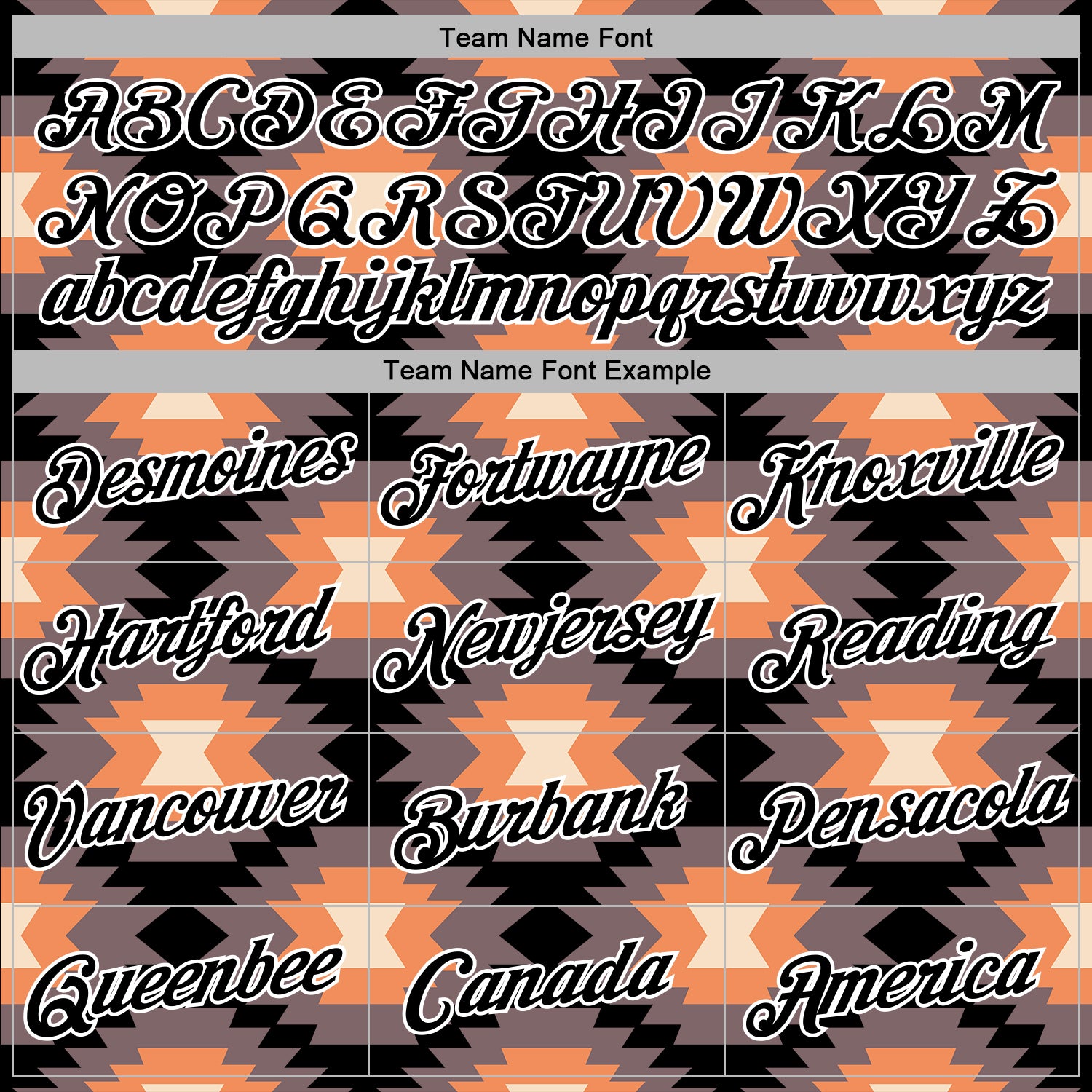 Custom Stitched Black Gray Orange-White 3D Mexico Aztec Pattern Sports Pullover Sweatshirt Hoodie