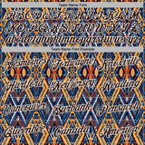 Custom Stitched Black Brown Blue Orange-White 3D Mexico Aztec Pattern Sports Pullover Sweatshirt Hoodie